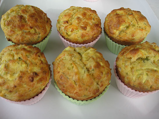 Kabaklı Peynirli Muffin Tarifi ve Malzemeleri